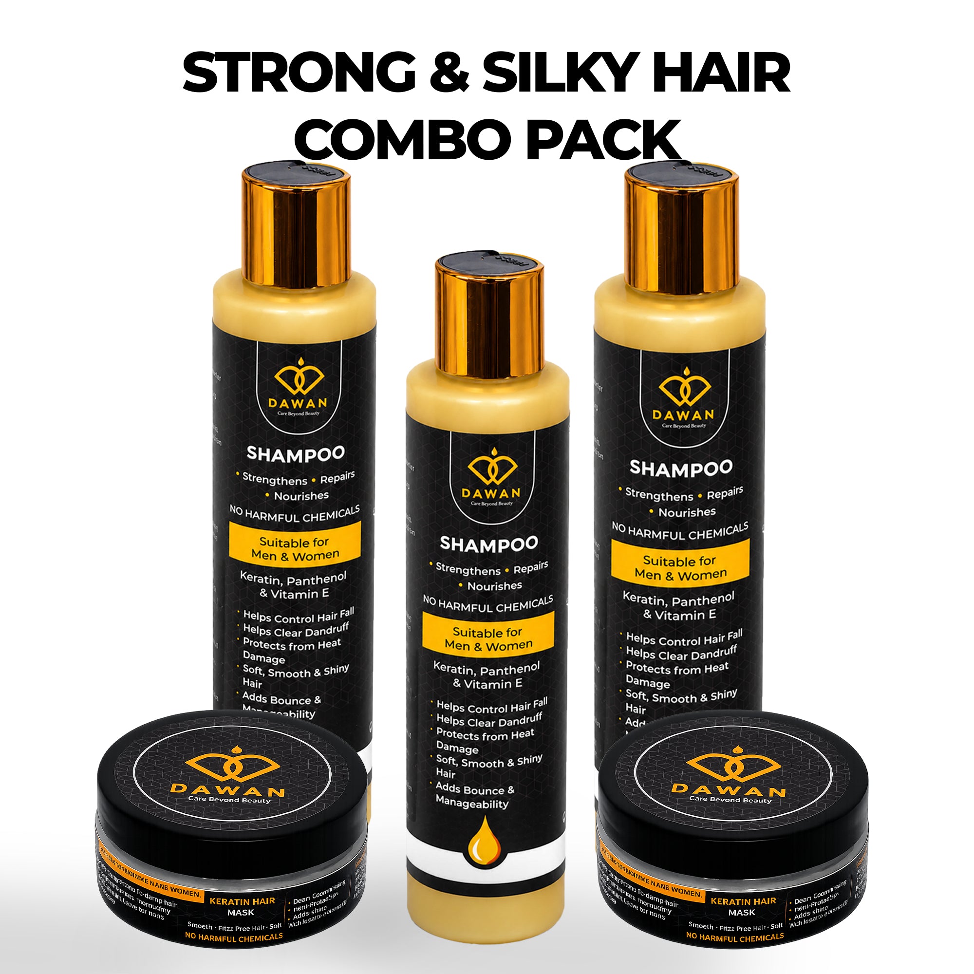 Deal 8 – Strong & Silky Hair Combo Pack