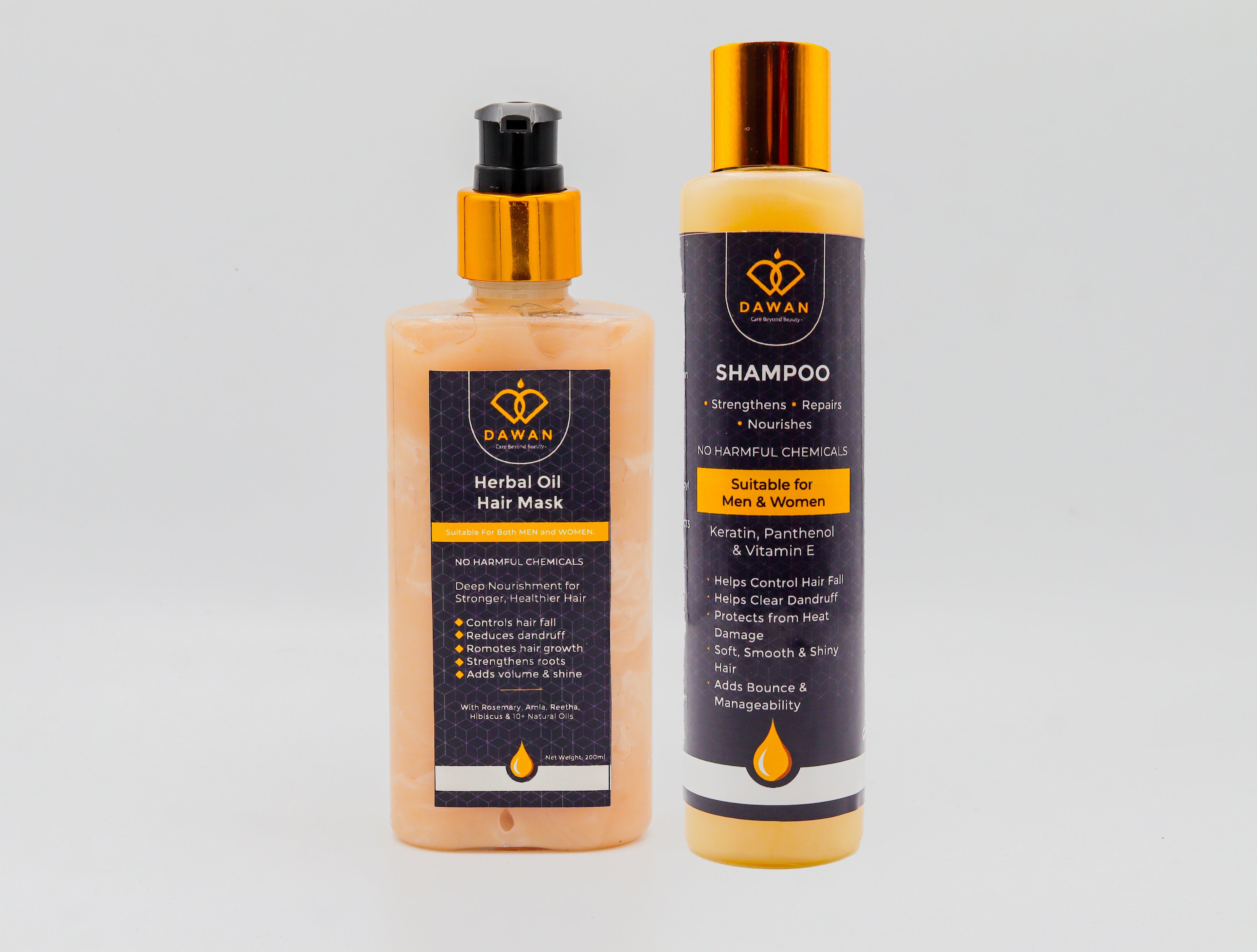 Deal 1 (Shampo + Herbal Hair Oil Mask)